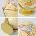 globus terrestre rotatif aux couleurs claires pour decoration et 845 1
