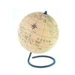 Globus ziemski z korka 20 cm do nauki i dekoracji - simple