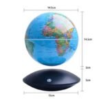 lampa globus ziemski w lewitacji o nowoczesnym designie simple 353 1