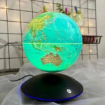 Lampa Globe Terrestre En Lévitation Élégance Contemporaine - simple