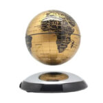 Lévitant le globe terrestre sphère en or pour la décoration moderne - simple