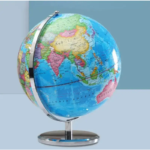 luminosy globe terrestre bleu pour decoration et education simple 908 1